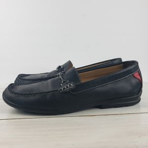 416etb FJ FootJoy Club casuals leather slip on loafers 10.5
